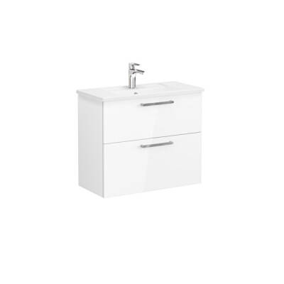 VitrA Root Flat Lavabo Dolabı, 2 Çekmeceli, Dar, 80 cm - 1