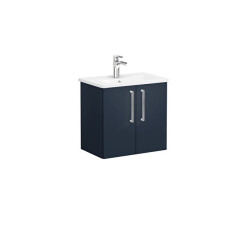 VitrA Root Flat Lavabo Dolabı, Kapaklı, 60 cm, Dar - VİTRA