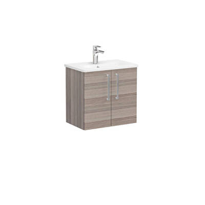 VitrA Root Flat Lavabo Dolabı, Kapaklı, 60 cm, Dar - 1