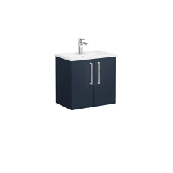 VitrA Root Flat Lavabo Dolabı, Kapaklı, 60 cm, Dar - VİTRA