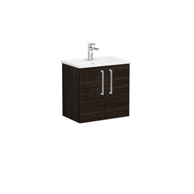 VitrA Root Flat Lavabo Dolabı, Kapaklı, 60 cm, Dar - 1