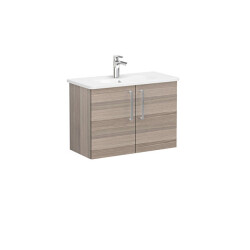 VitrA Root Flat Lavabo Dolabı, Kapaklı, 80 cm, Dar - VİTRA