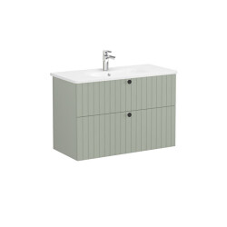VitrA Root Groove, Lavabo Dolabı, 100 cm, 2 Çekmeceli - GROHE