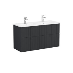 VitrA Root Groove, Lavabo Dolabı, 120 cm, 4 Çekmeceli - VİTRA