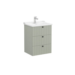 VitrA Root Groove, Lavabo Dolabı, 60 cm, 3 Çekmeceli - VİTRA