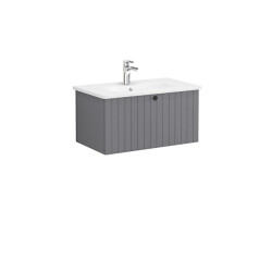 VitrA Root Groove, Lavabo Dolabı, 80 cm, 1 Çekmeceli - VİTRA