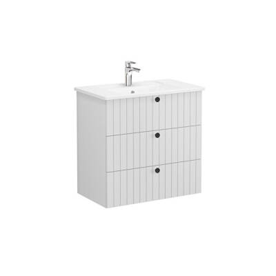 VitrA Root Groove, Lavabo Dolabı, 80 cm, 3 Çekmeceli - 1
