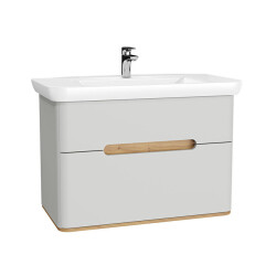 VitrA Sento 100 cm Çift Çekmeceli Lavabo Alt Dolabı - VİTRA