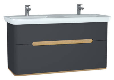 VitrA Sento 130 cm Çekmeceli Lavabo Alt Dolabı - 1
