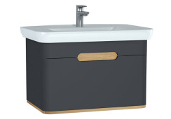 VitrA Sento 80 cm Çekmeceli Lavabo Alt Dolabı - VİTRA
