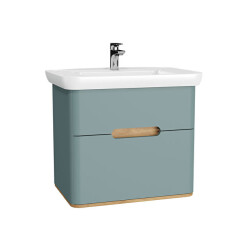 VitrA Sento 80 cm Çift Çekmeceli Lavabo Alt Dolabı - VİTRA