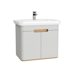 VitrA Sento 80 cm Kapaklı Lavabo Alt Dolabı - VİTRA