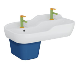 VitrA Sento İkili Lavabo (çift kademeli), 85 cm - VİTRA