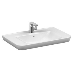 VitrA Sento Lavabo 80 cm, Parlak Beyaz - VİTRA