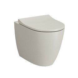 VitrA Sento Rim-ex DTD Yerden Tek Klozet Mat Bej, 54 cm - VİTRA