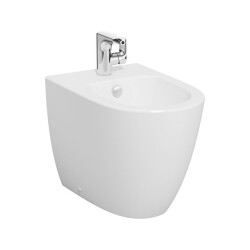 VitrA Sento Yerden Duvara Tam Dayalı Yerden Bide Beyaz, 54 cm - VİTRA