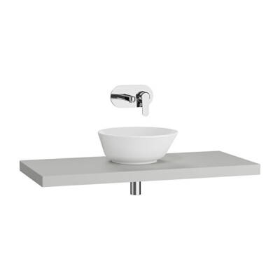 VitrA Stand İnce Tezgah, 105x5 cm, Mat Açık Gri - 1