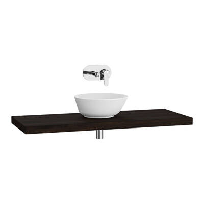 VitrA Stand İnce Tezgah, 120x5 cm, Karaağaç - 1
