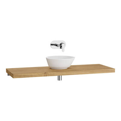 VitrA Stand İnce Tezgah, 135x5 cm, Açık Meşe - 1