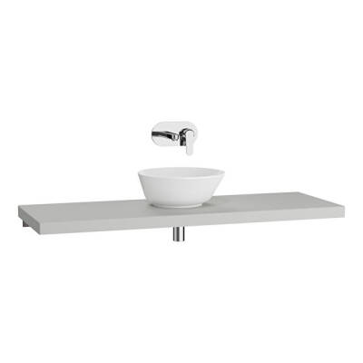 VitrA Stand İnce Tezgah, 135x5 cm, Mat Açık Gri - 1