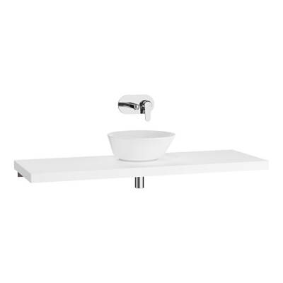 VitrA Stand İnce Tezgah, 135x5 cm, Mat Beyaz - 1