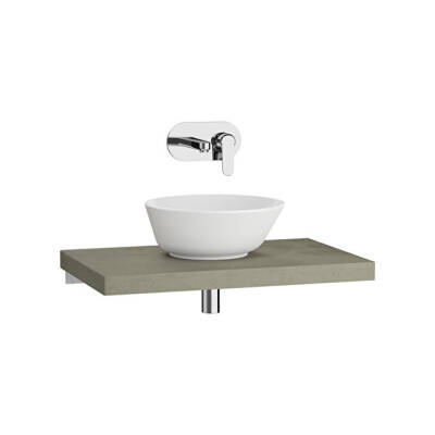 VitrA Stand İnce Tezgah, 75 cm, Beton - 1