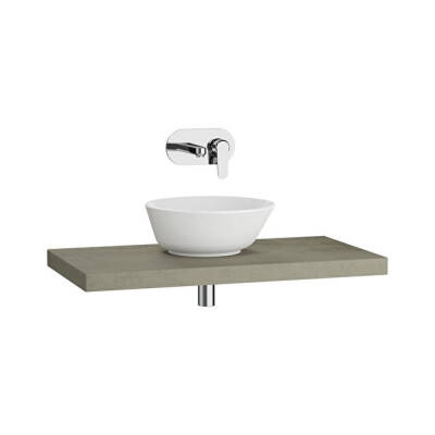 VitrA Stand İnce Tezgah, 90 cm, Beton - 1