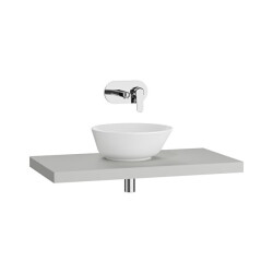 VitrA Stand İnce Tezgah, 90 cm, Mat Açık Gri - VİTRA