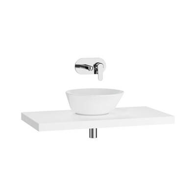 VitrA Stand İnce Tezgah, 90 cm, Mat Beyaz - 1