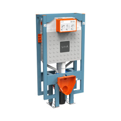 VitrA V8 Asma Klozetler Alçıpan Duvar Uyumlu Sırt Sırta Uygulamalı Gömme Rezervuar 8 cm, 2.5/4 L - VİTRA