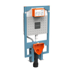 VitrA V8 Asma Klozetler için Alçıpan Duvar Uyumlu Gömme Rezervuar 8 cm, 3/6 L - VİTRA