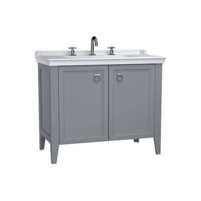 VitrA Valarte 100 cm Kapaklı Lavabo Alt Dolabı - 1