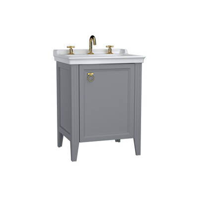 VitrA Valarte 65 cm Sol Kapaklı Lavabo Alt Dolabı - 1