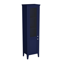 VitrA Valarte Neo Cam Kapaklı Boy Dolabı, 55 cm, Çelik Mavisi - VİTRA