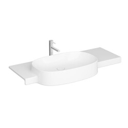 VitrA Voyage 100 cm, Beyaz Etajerli Lavabo - VİTRA