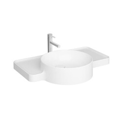 VitrA Voyage Parlak Beyaz 70 cm Tezgah Üstü Lavabo - VİTRA